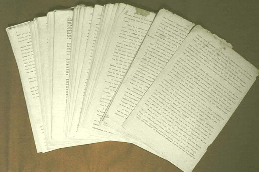 Documents Containing The Toscan Family History